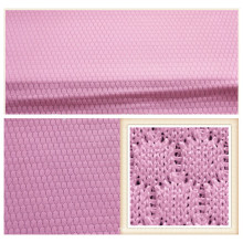 Tissu de maille de polyester / tissu de maille en gros / tissu de maille de tricot